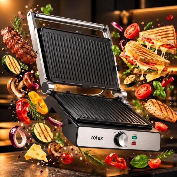 Фото - Гриль-барбекю електричний Rotex RSM540-XL MasterGrill