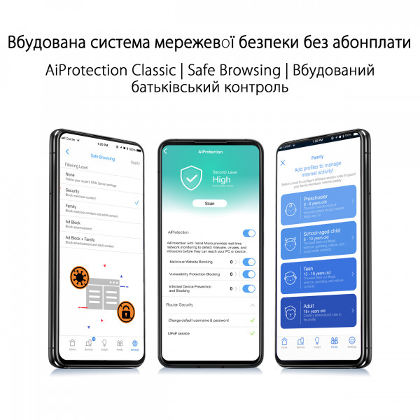 Фото - Маршрутизатор интернет WiFi6 Asus RT-AX57 Go