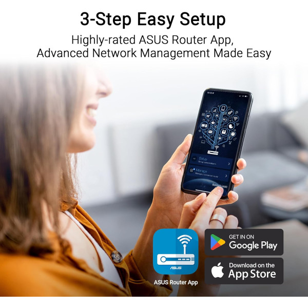 Фото - Маршрутизатор інтернет WiFi7 Asus RT-BE55