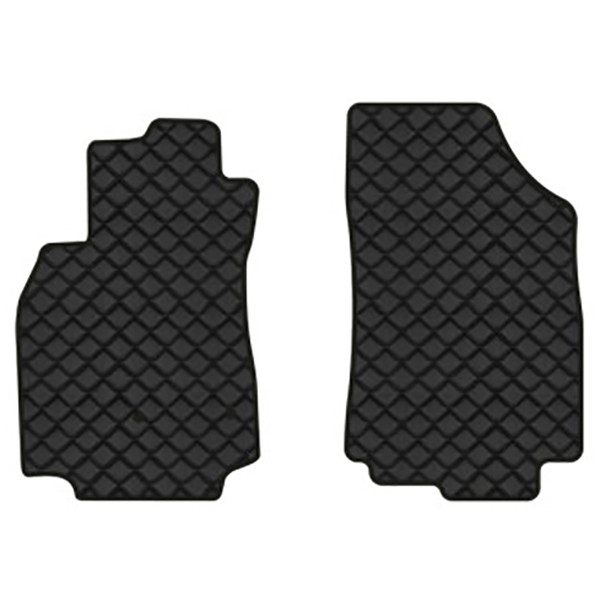 Фото - Коврики из экокожи в салон авто передние EVAtech для Megane (III) 3-doors AT Renault 2008-2016 3 поколение Htb EU RT33124AGZ2RN2BBB