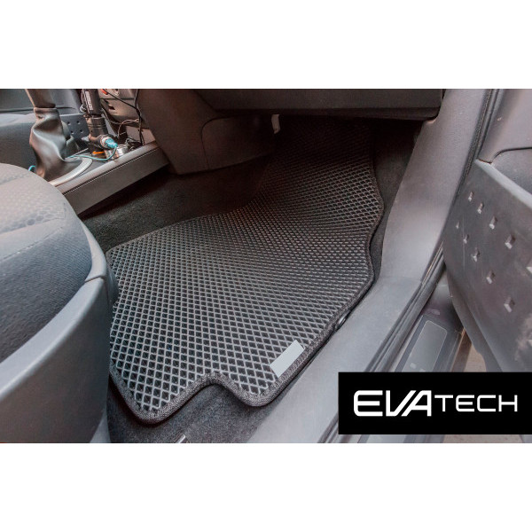 Фото - Коврики из экокожи в салон авто передние EVAtech ECO для Megane (II) 3-doors Renault 2002-2009 2 поколение Htb EU RT33325AV2BBB