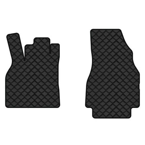 Фото - Коврики из экокожи в салон авто передние EVAtech ECO для Megane (II) 3-doors Renault 2002-2009 2 поколение Htb EU RT33325AV2BBB