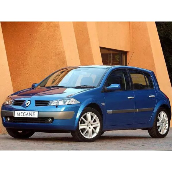 Фото - Килимки з екошкіри в салон авто передні EVAtech для Megane (II) 5-doors Renault 2002-2009 2 покоління Htb EU RT3214AV2BBB