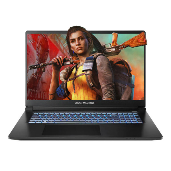 Фото - Ноутбук игровой Dream Machines RT5060-17 (RT5060-17UA21) Black