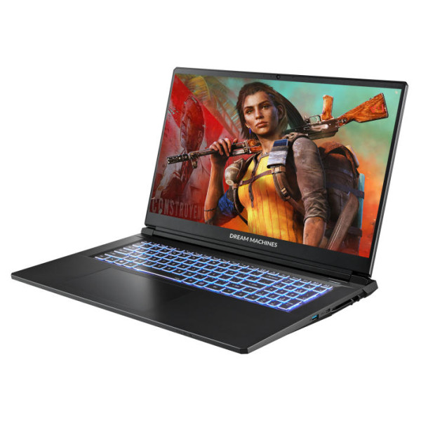 Фото - Ноутбук игровой Dream Machines RT5060-17 (RT5060-17UA21) Black