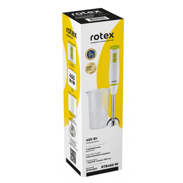 Фото - Блендер заглибний Rotex RTB462-W