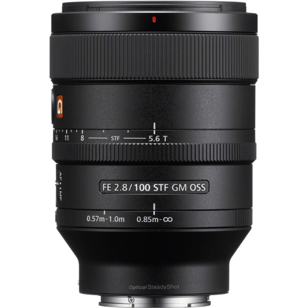 Фото - Об'єктив до фотокамери Sony 100mm f/2.8 STF GM OSS for NEX FF (SEL100F28GM.SYX)