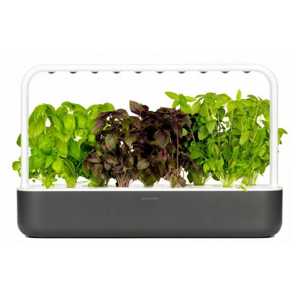 Фото - Розумний квітковий горщик Click&Grow Стартовий набір сірий 8899 SG9