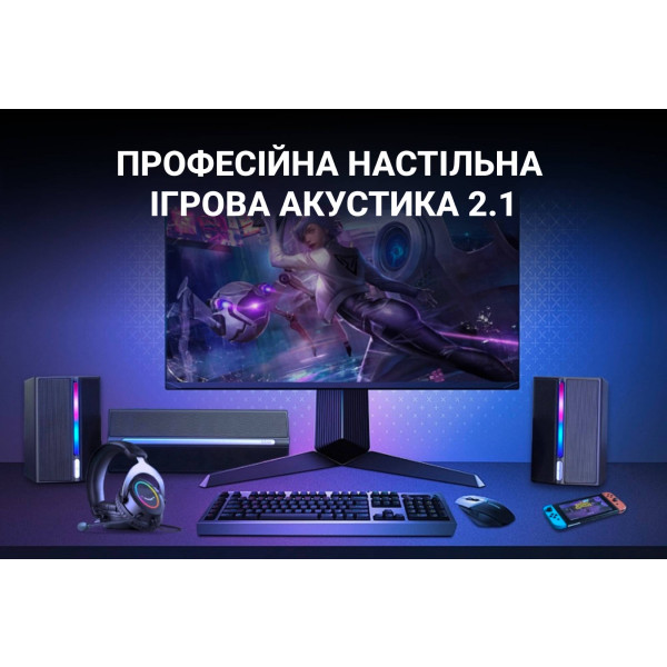 Фото - Компьютерная акустика 2.1 Fifine A22 Gaming RGB Speaker