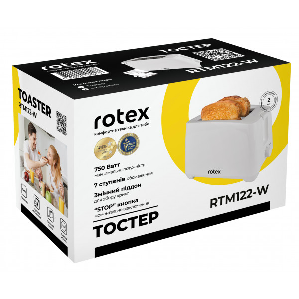 Фото - Тостер Rotex RTM122-W