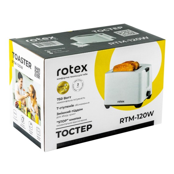 Фото - Тостер Rotex RTM120-W