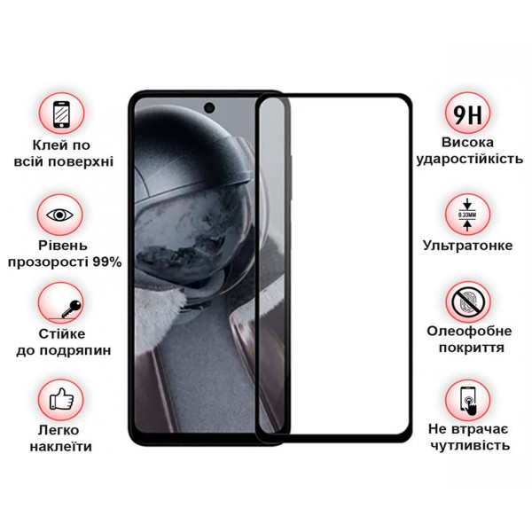 Фото - Защитное стекло для смартфона BeCover for HMD Pulse Plus Black (712504)