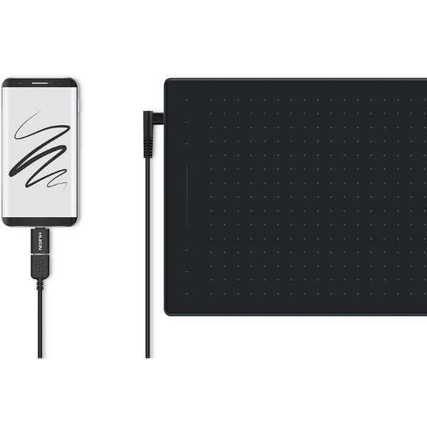 Фото - Графічний планшет Huion Inspiroy RTP-700+рукавиця