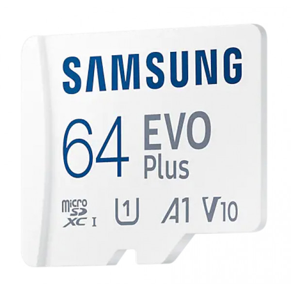 Фото - Карта пам'яті Samsung EVO PLUS microSDXC 64GB (MB-MC64KA/RU)