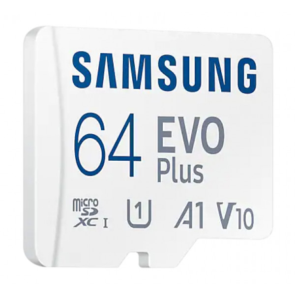 Фото - Карта пам'яті Samsung EVO PLUS microSDXC 64GB (MB-MC64KA/RU)