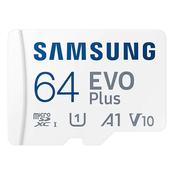 Фото - Карта пам'яті Samsung EVO PLUS microSDXC 64GB (MB-MC64KA/RU)
