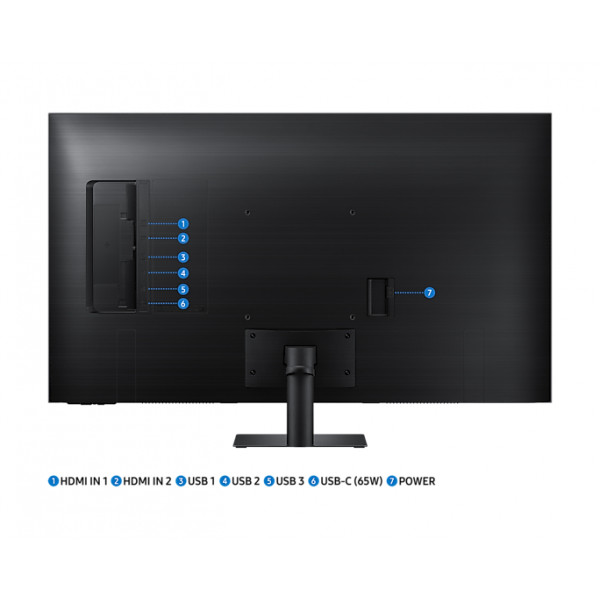 Фото - Монітор Samsung S43AM700UI SMART (LS43AM700UIXCI)