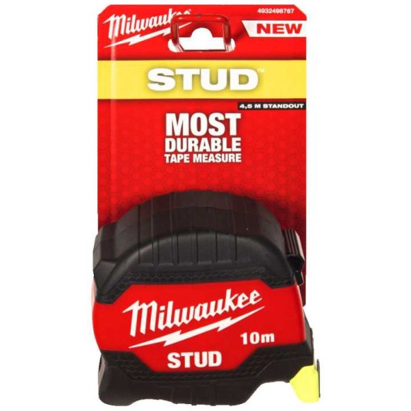 Фото - Рулетка Milwaukee STUD 10 м (4932498767)