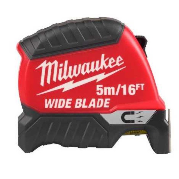 Фото - Рулетка Milwaukee WIDE BLADE MAGNETIC 5 м (4932499208)