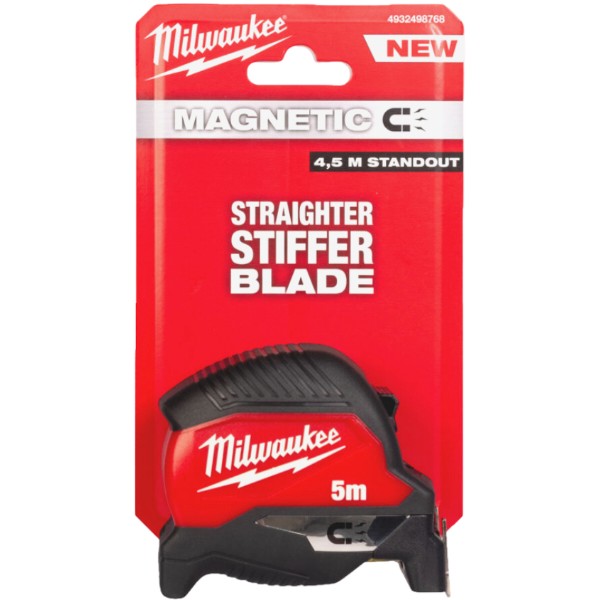 Фото - Рулетка Milwaukee MAGNETIC 5 м (4932498768)