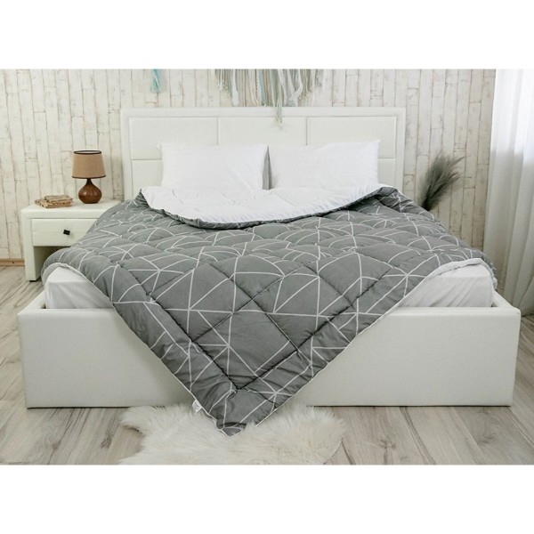 Фото - Одеяло демисезонное полуторное Руно 140х205 Crystal Grey (321.52_Crystal Grey)