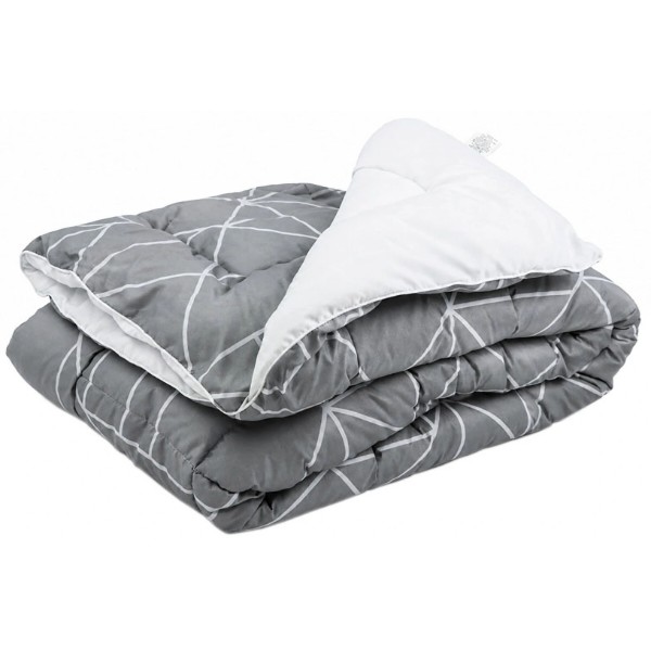 Фото - Ковдра демісезонна полуторна Руно 140х205 Crystal Grey (321.52_Crystal Grey demi)