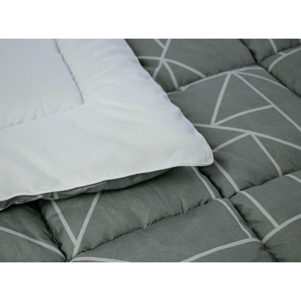 Фото - Ковдра демісезонна полуторна Руно 140х205 Crystal Grey (321.52_Crystal Grey demi)