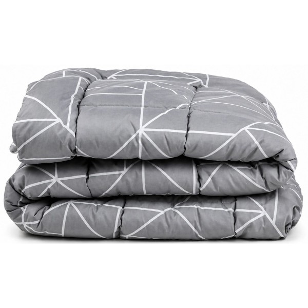 Фото - Ковдра демісезонна полуторна Руно 140х205 Crystal Grey (321.52_Crystal Grey demi)