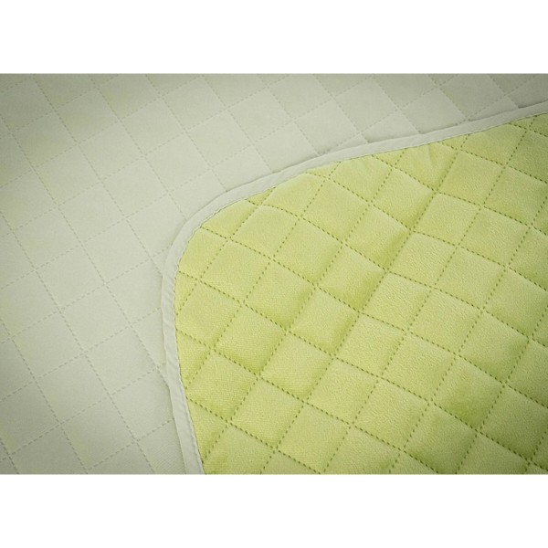 Фото - Покривало двоспальне Руно 220х240 VeLour Olive Green (330.55_Olive Green ромб)