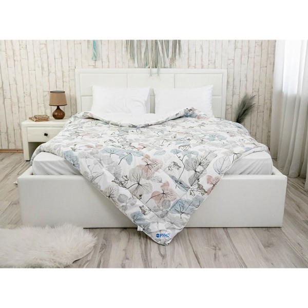 Фото - Ковдра зимова полуторна Руно 140х205 Wool Harmony бязь (321.02ШУ_Wool Harmony)