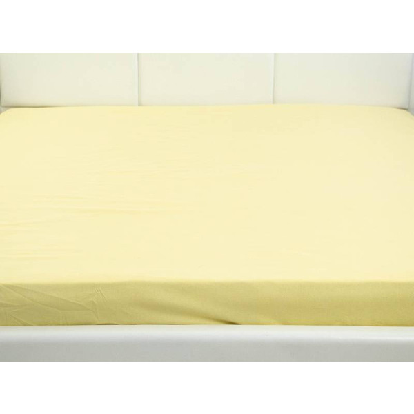 Фото - Простирадло односпальне Руно Yellow бязь 90х200 (503.114У_Yellow)