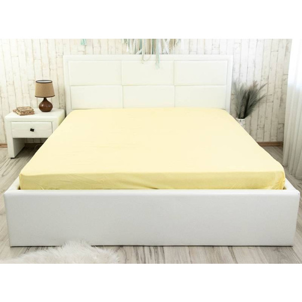 Фото - Простынь двуспальная Руно Yellow бязь 180х200 (504.114У_Yellow)