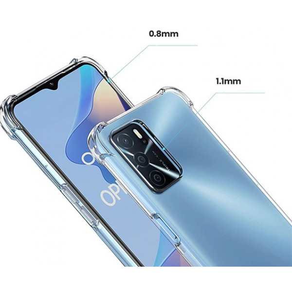 Фото - Чохол для смартфону BeCover Anti-Shock for Oppo A16/A16s Clear (707343)