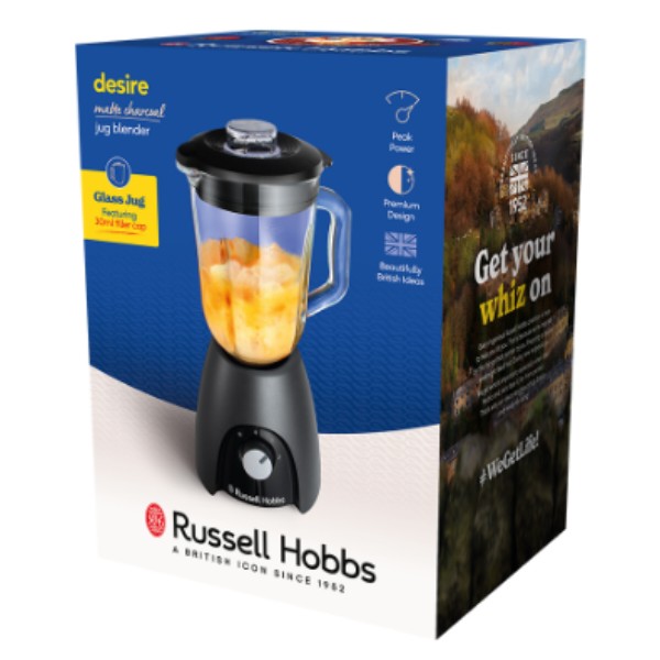 Фото - Блендер стационарный Russell Hobbs 27121-56 Matte Charcoal Jug Blender