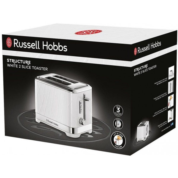 Фото - Тостер Russell Hobbs 28090-56 Structure White
