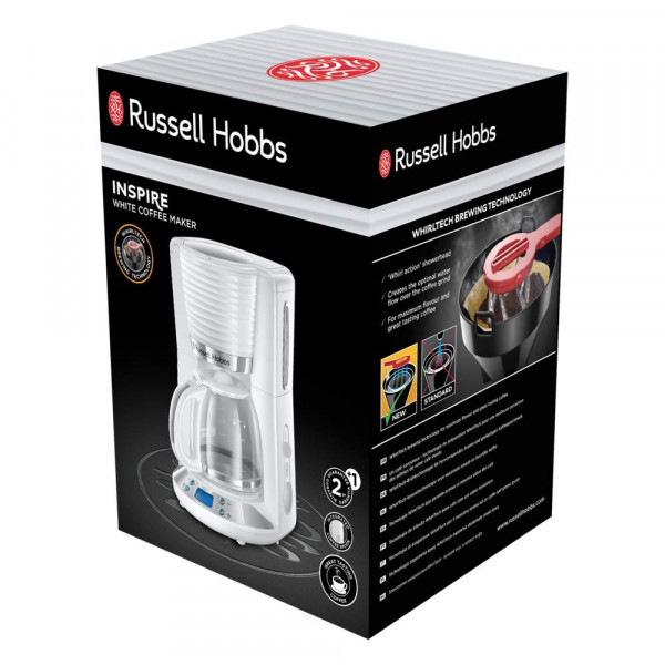 Фото - Уценка - Кофеварка капельная Russell Hobbs 24390-56 Inspire White