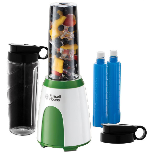 Фото - Блендер стационарный Russell Hobbs 25160-56 Explore Mix & Go Cool White-Green