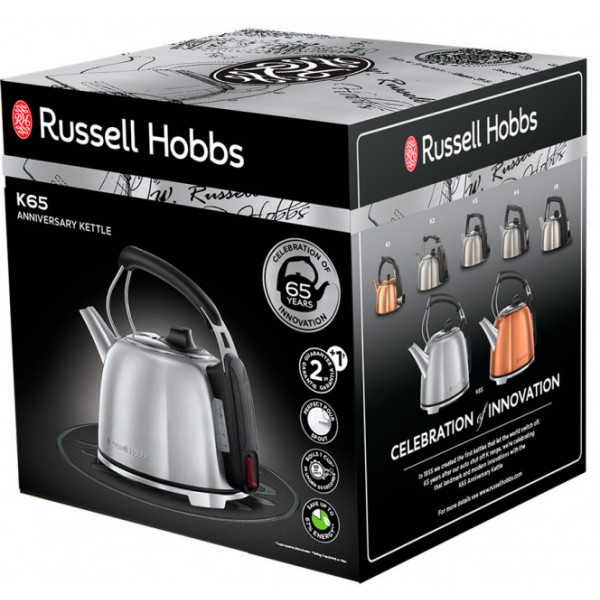 Фото - Електричний чайник Russell Hobbs 25860-70 K65 Anniversary Stainless Steel