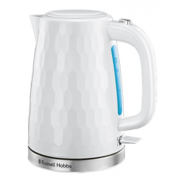 Фото - Електричний чайник Russell Hobbs 26050-70 Honeycomb White Фото - Електричний чайник Russell Hobbs 26050-70 Honeycomb White