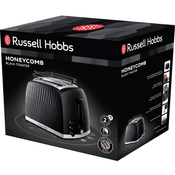 Фото - Тостер Russell Hobbs 26061-56 Honeycomb Black