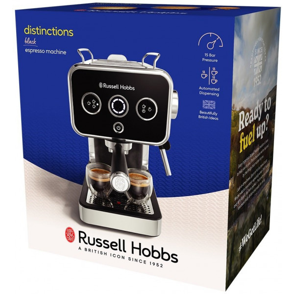 Фото - Кофеварка рожковая Russell Hobbs 26450-56 Distinctions Black