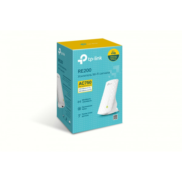Фото - Усилитель беспроводного сигнала TP-Link RE200