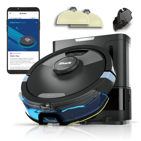 Фото - Робот-пилосос миючий Shark Matrix Plus 2-in-1 RV2620WAEU