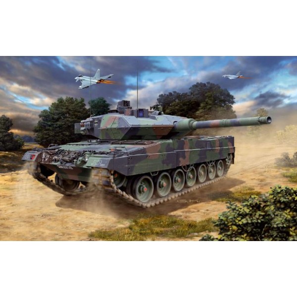 Фото - Набор для моделирования техники Revell Танк Леопард 2A6/A6M 1:72 (RVL-03180)