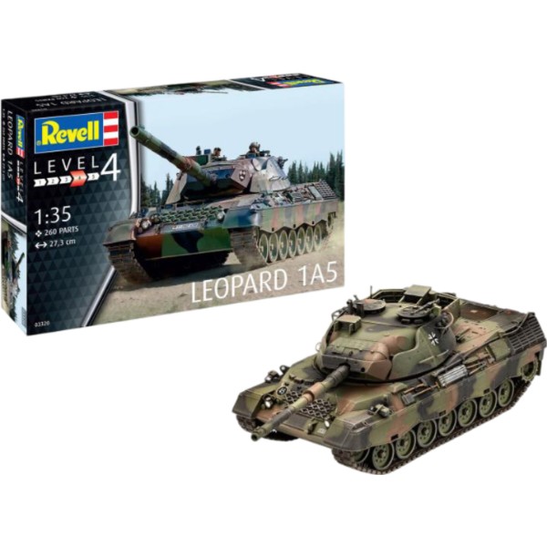 Фото - Набор для моделирования техники Revell Танк Leopard 1A5 1:35 (RVL-03320)