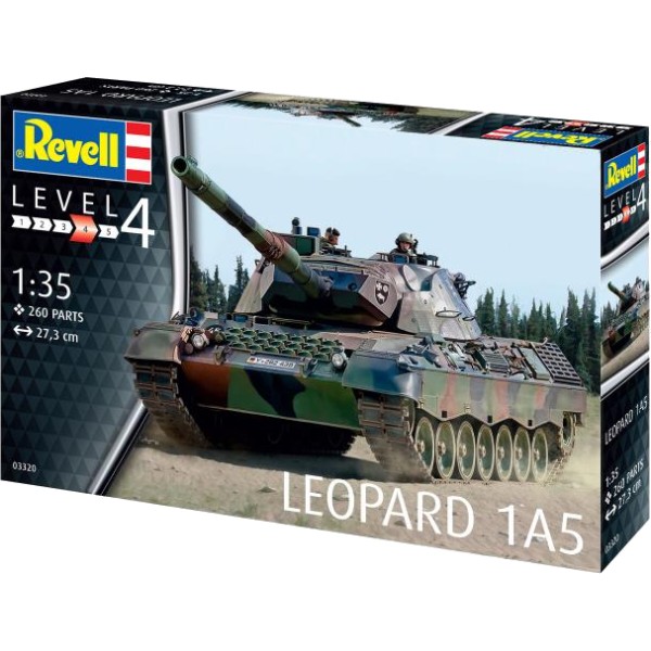 Фото - Набор для моделирования техники Revell Танк Leopard 1A5 1:35 (RVL-03320)