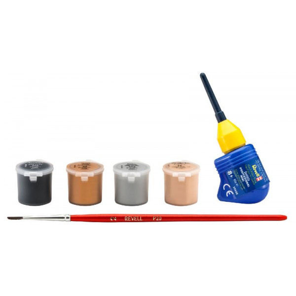 Фото - Набір для моделювання техніки Revell набір Астронавт на Місяці Місія Аполлон 1:8 (RVL-03702)