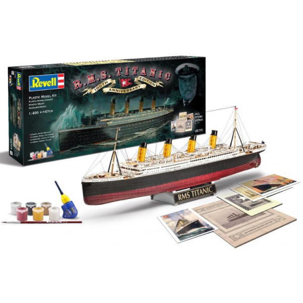 Фото - Набор для моделирования техники Revell набор Лайнер Титаник. К 100-летию постройки 1:400 (RVL-05715)