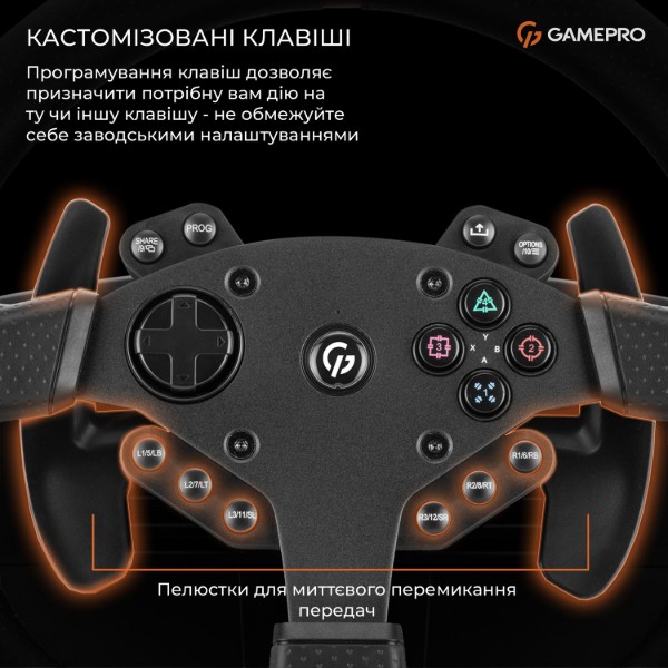 Фото - Руль GamePro XBOXONE/PS4/PC (RW070PM)