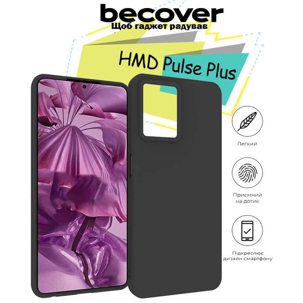 Фото - Чехол для смартфона BeCover for HMD Pulse Plus Black (713144)